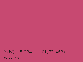 YUV 115.234,-1.101,73.463 Color Image