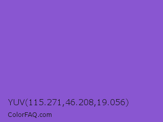 YUV 115.271,46.208,19.056 Color Image