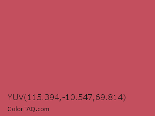 YUV 115.394,-10.547,69.814 Color Image