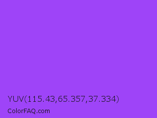 YUV 115.43,65.357,37.334 Color Image