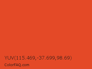 YUV 115.469,-37.699,98.69 Color Image