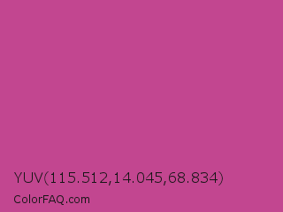 YUV 115.512,14.045,68.834 Color Image