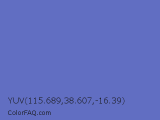 YUV 115.689,38.607,-16.39 Color Image
