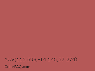 YUV 115.693,-14.146,57.274 Color Image