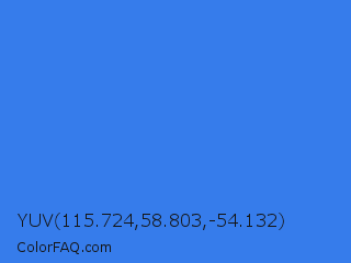 YUV 115.724,58.803,-54.132 Color Image