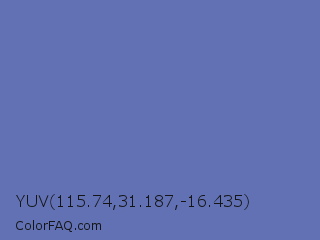YUV 115.74,31.187,-16.435 Color Image