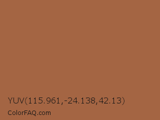 YUV 115.961,-24.138,42.13 Color Image