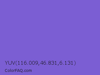 YUV 116.009,46.831,6.131 Color Image
