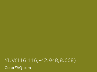 YUV 116.116,-42.948,8.668 Color Image