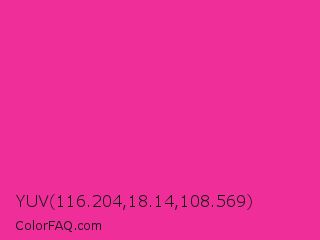 YUV 116.204,18.14,108.569 Color Image