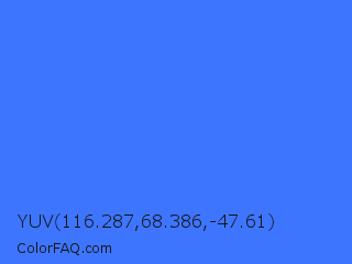 YUV 116.287,68.386,-47.61 Color Image