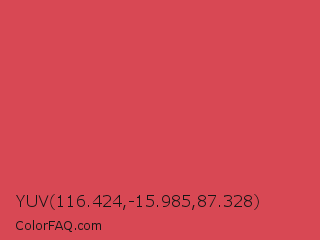 YUV 116.424,-15.985,87.328 Color Image