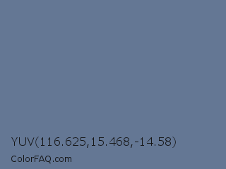 YUV 116.625,15.468,-14.58 Color Image