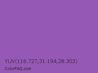 YUV 116.727,31.194,28.303 Color Image