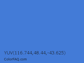 YUV 116.744,48.44,-43.625 Color Image