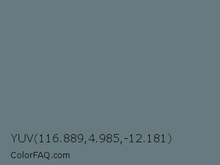 YUV 116.889,4.985,-12.181 Color Image