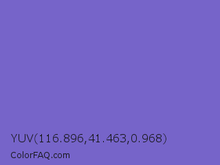 YUV 116.896,41.463,0.968 Color Image