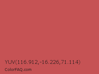 YUV 116.912,-16.226,71.114 Color Image