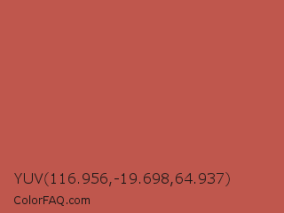 YUV 116.956,-19.698,64.937 Color Image