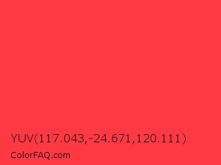 YUV 117.043,-24.671,120.111 Color Image