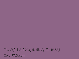 YUV 117.135,8.807,21.807 Color Image