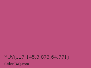 YUV 117.145,3.873,64.771 Color Image