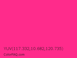 YUV 117.332,10.682,120.735 Color Image