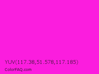 YUV 117.38,51.578,117.185 Color Image