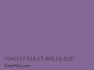 YUV 117.616,15.965,12.615 Color Image