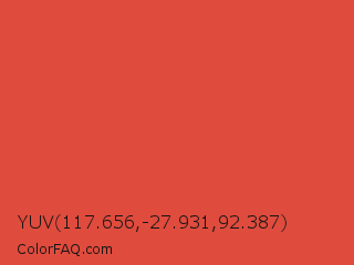 YUV 117.656,-27.931,92.387 Color Image