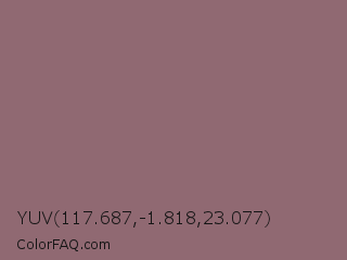 YUV 117.687,-1.818,23.077 Color Image