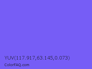 YUV 117.917,63.145,0.073 Color Image