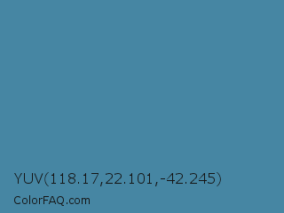 YUV 118.17,22.101,-42.245 Color Image
