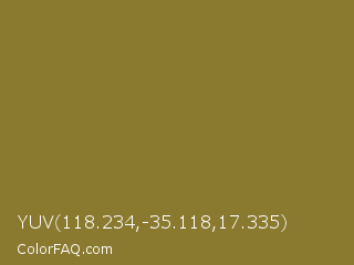 YUV 118.234,-35.118,17.335 Color Image
