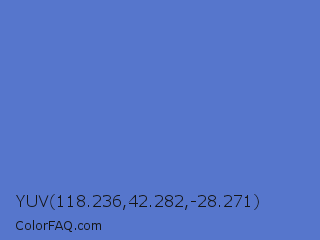 YUV 118.236,42.282,-28.271 Color Image