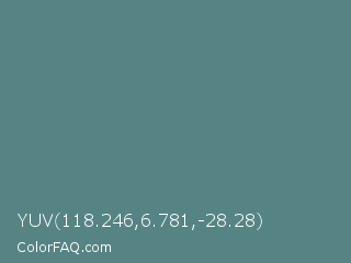 YUV 118.246,6.781,-28.28 Color Image