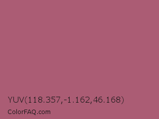 YUV 118.357,-1.162,46.168 Color Image
