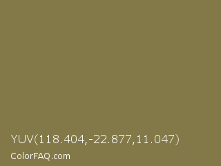 YUV 118.404,-22.877,11.047 Color Image