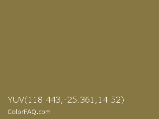 YUV 118.443,-25.361,14.52 Color Image