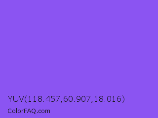 YUV 118.457,60.907,18.016 Color Image