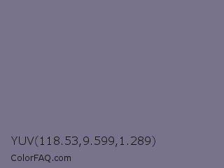 YUV 118.53,9.599,1.289 Color Image