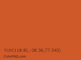 YUV 118.81,-38.36,77.343 Color Image