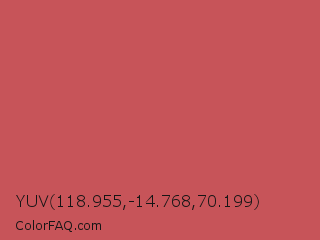YUV 118.955,-14.768,70.199 Color Image