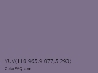 YUV 118.965,9.877,5.293 Color Image