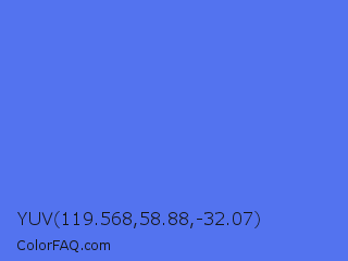 YUV 119.568,58.88,-32.07 Color Image