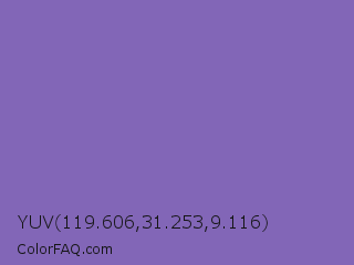 YUV 119.606,31.253,9.116 Color Image
