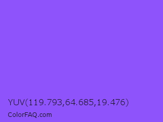 YUV 119.793,64.685,19.476 Color Image
