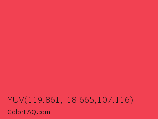 YUV 119.861,-18.665,107.116 Color Image