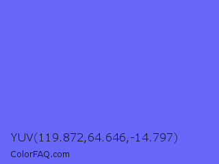 YUV 119.872,64.646,-14.797 Color Image