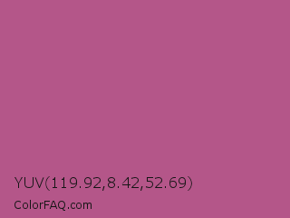 YUV 119.92,8.42,52.69 Color Image